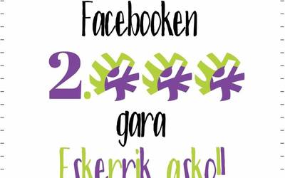 Facebook orrialdean 2.000 kide ditu Maxixatzenek