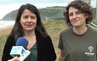 Bisita gidatuak biotopora ekimena  eraztun berde-urdina proiektuaren barruan