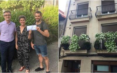 Unai Aranzabalen eta Maider Azkarateren balkoia irabazlea