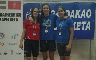 Maialen Sudupe infantil mailako Euskal Herriko txapeldun