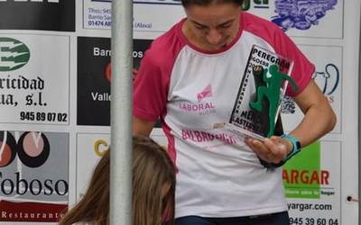 Eskualdeko lasterkariek izan zuen protagonismoa Peregaña Igoeraren podiumean