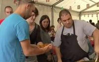 Lehenengo urtez paella jana egin dute  Iurramendiko jaietan