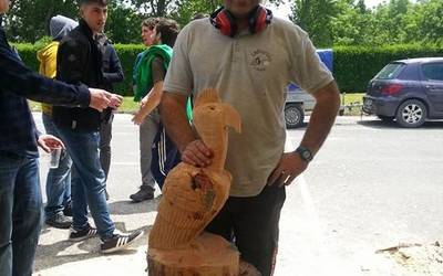 Mikel Lasartek XIX. San Fermin Motozerra Txapelketa jokoan