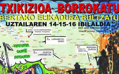 Mendi martxara deitu dute, Via Campesinagaz bat egiteko