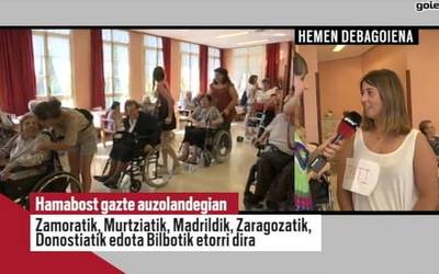 Egun bereziak Mizpirualden, auzolandegiko gazteekin