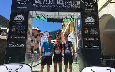 Asier Alonso oñatiarra hirugarren El Molières maratoian
