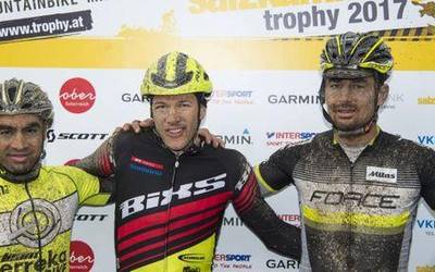 Joseba Albizuk bigarren egin du Salzkammergut Mountainbike Trophy lasterketan