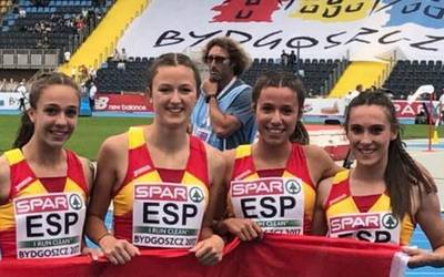 Ane Petrirena atleta sunbildarra Europako txapeldun izan da