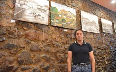 «Garai bateko Hernani margotu eta gazteei nolakoa zen erakustea gustatzen zait»