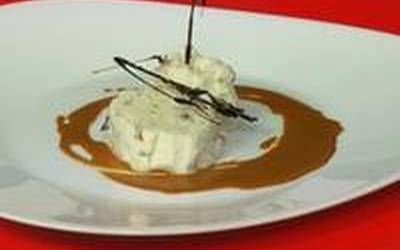 Kakahuete garrapiñatu biscuita,toffee kremarekin