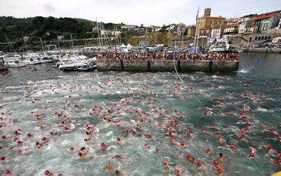 Herritarrak ederki aritu dira Getaria-Zarautzen