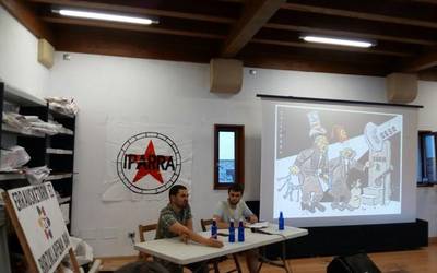 Asier Blas: “Errefuxiatuak esku-hartze inperialistek sortutako gerren ondorio zuzena dira”