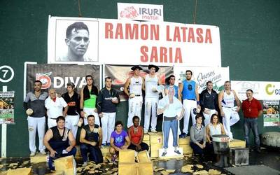 Iker Vicente eta Ruben Saralegi lehengusuak nagusitu dira Sunbillako Ramon Latasa Sarian