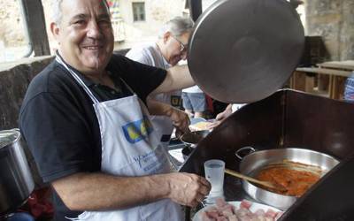 Pilota, gastronomia eta musika nagusi Arrankudiagako Jaietan