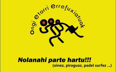 Ongi Etorri Errefuxituakek Gorliz-Plentziako "olatu horian" parte hartzera deitu du