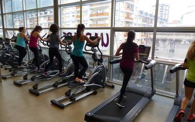 Uarkapeko gimnasio berria argazkitan