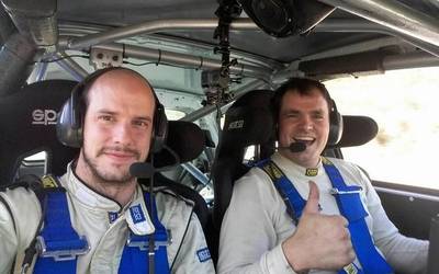 Goñi eta Arive zazpigarrenak Garesko Rallysprintean