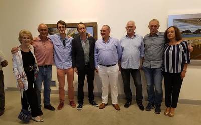 Eduardo Laborderen erakusketa zabaldu da Oxford aretoan
