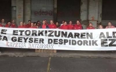Mobilizazioak ugarituko dituzte Edesako eta Geyserreko langileek