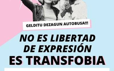 Hazte Oir plataformaren autobusaren kontra protesta egitera dei egin dute