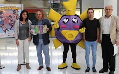 Euskaldun gazteen koreografia japoniarrak ikusgai Mangamoren