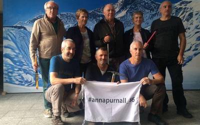 Finantzaketa kolektiboa egiteko epe erdia pasatuta, 4.260 euro lortu ditu #AnnapurnaII_86 proiektuak