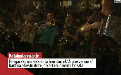 Kataluniaren alde kantuan
