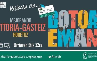 Zabalik da 'Gasteiz Hobetuz' programan bozkatzeko epea
