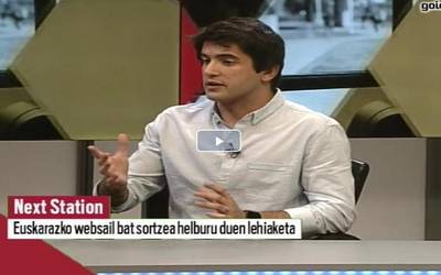 Telmo Trenado: "Etorkizuneko telebista sortzeko talentu berrien bila gabiltza"