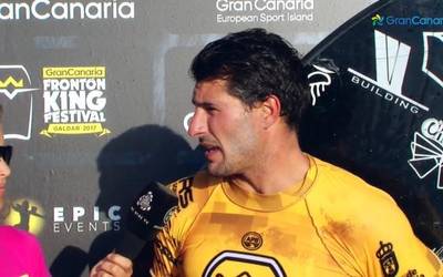 Alex Uranga final laurdenetara pasa da Kanaria Handian
