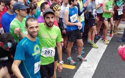 300  korrikalariren artean, Ander de Luis hirugarren
