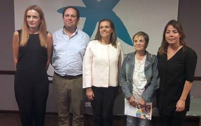 CaixaBank-ek 2016ko Gizarte Ekintzaren balantzea aurkeztu du Elgorriagako bainuetxean