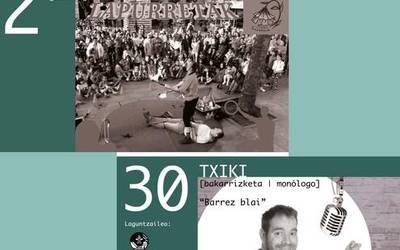 Kultur poteak bi emanaldi izango ditu azaroan