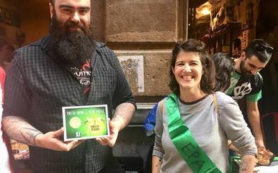 Jonen Etxea pintxo beganoen lehiaketako txapelduna