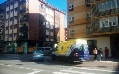 Harrapaketa bat egon da Zumalakarregi kalearen parean