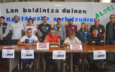 «Autobus zerbitzuko murrizketekin, litekeena da 30 langilek baino gehiagok lanpostua galtzea»