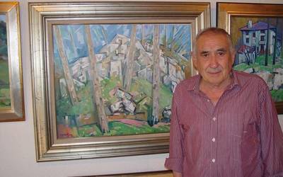 Aire zabaleko pintura lehiaketa Joxe Mari Apezetxearen omenez eginen dute azaroaren 5ean Erratzun