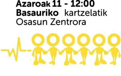 Giza-katea preso gaixoen eskubideen alde