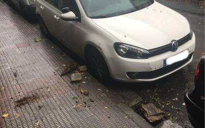 Harri batzuk erori dira Otalora Lizentziaduna kalera