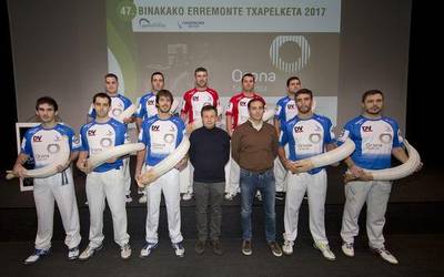 Agirrezabala, Etxeberria IV.a, Ion eta Matxin III.a 47. Binakako Erremonte Txapelketan ariko dira