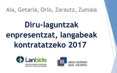 Langabeak kontratatzeko diru-laguntzak eskualdeko enpresentzat