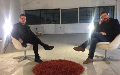 Kirmen Uribe eta Rafa Rueda gaurko 'Kulturrizketak' saioan