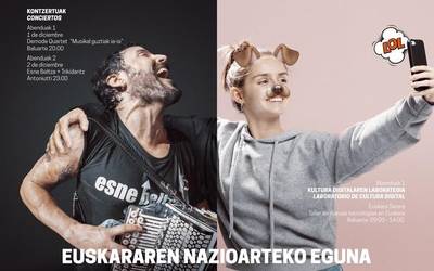 Euskararen Nazioarteko Eguna ospatzeko: antzerkia, kontzertuak, bertsoak...