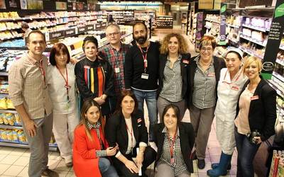 Abadiñoko Eroskik produktu ekologikoen aldeko apustua egin du