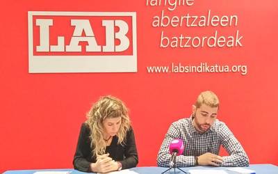 Heldu den urteko aurrekontuak aldaketa politiko eta sozialarekin bat egiten ez dutela salatu du LABek