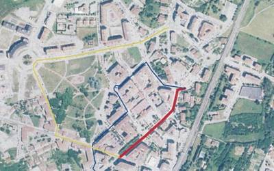 Elexondoko errepidea itxita egongo da gaur, arratsaldeko zortzietara arte
