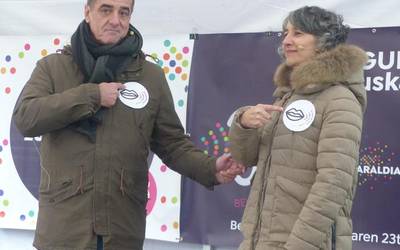 Euskaraldian parte hartzeko erronkari heldu diote Bergaran, eta herritarren partaidetza eskatu dute