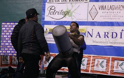Lau jasoaldiren aldearekin Gabonetako harri-jasotze kopatik kanpo gelditu da Imanol Albizu 'Goikoetxe'