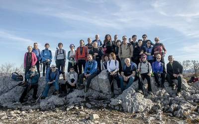 Izarraitzkoa izango da Aloña Mendiren urteko azken mendi irteera