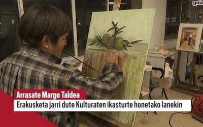 Arrasate Margo Taldekoen tailerrera bisita